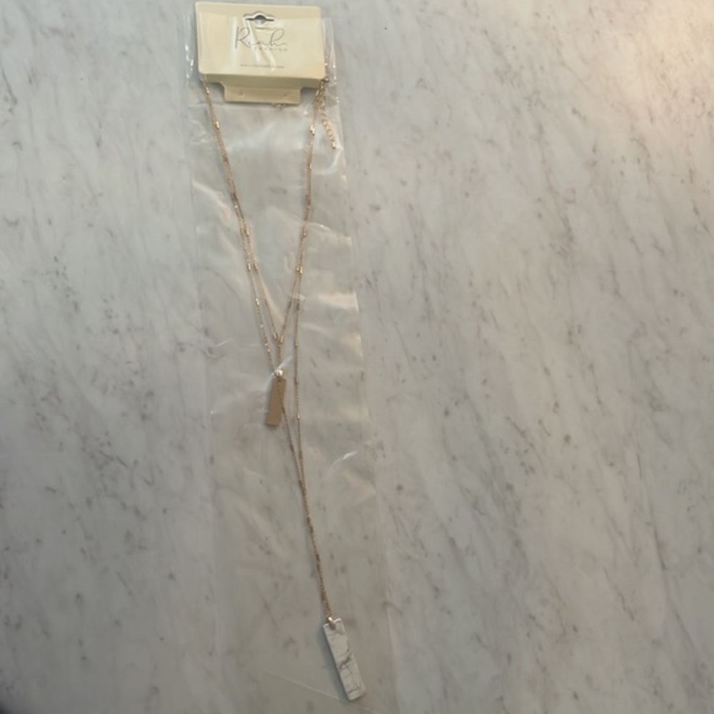 Long Layered Necklace - Picture 3 of 4